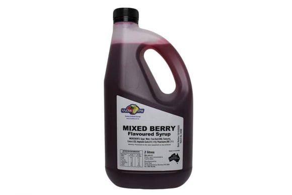 SLUSHY SYRUP - MIXED BERRY