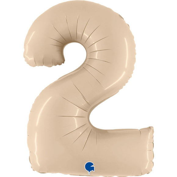 SuperShape Numbers NUDE/ CREAM #2