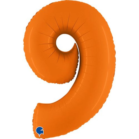 SuperShape Numbers ORANGE  #9