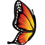 Betallic SuperShape Holographic Foil Radiant Orange Butterfly 117cm