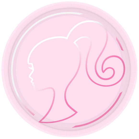 BARBIE LUNCH PLATES (23CM)