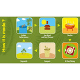 PALM LEAF - Rectangle Plates - 25pk