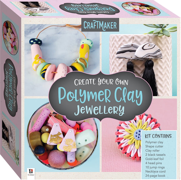 CRAFTMAKER POLYMER CLAY JEWELLERY