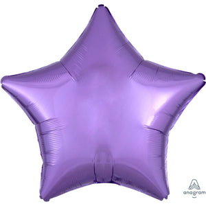 45cm Foil Balloon - STAR - Light Purple