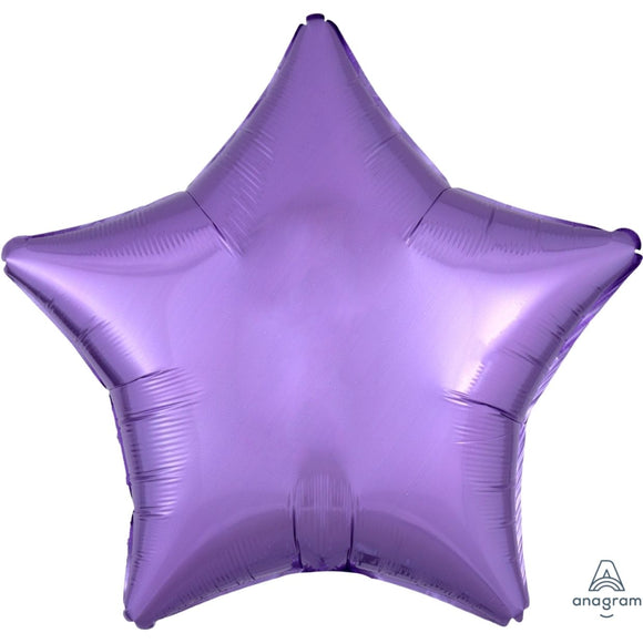45cm Foil Balloon - STAR - Light Purple