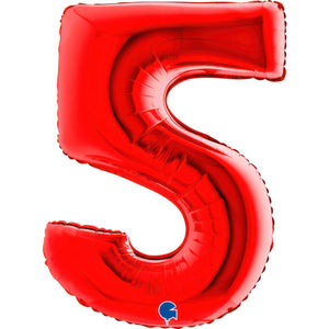 SuperShape Numbers RED #5