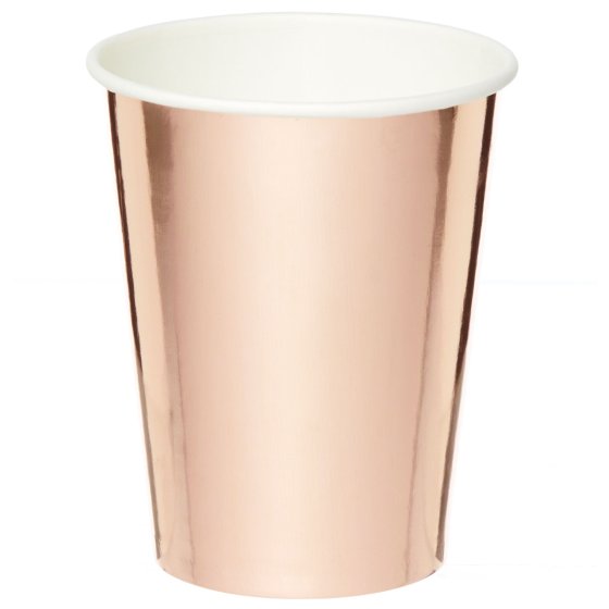 Rose gold  - Paper Cups