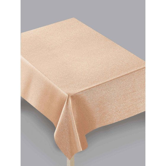 TABLECOVER - ROSE GOLD FABRIC