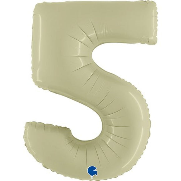 SuperShape Numbers SAGE GREEN #5