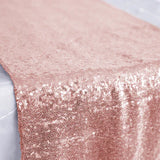 ROSE GOLD SEQUIN TABLE RUNNER