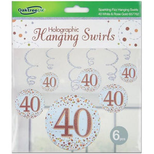 SPARKLING FIZZ HANGING SWIRLS - #40