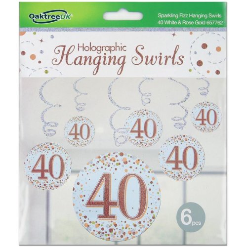 SPARKLING FIZZ HANGING SWIRLS - #40