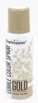 Chefmaster Edible Colour Spray - GOLD