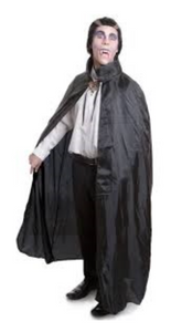 COSTUME -  BLACK CAPE 1.42M