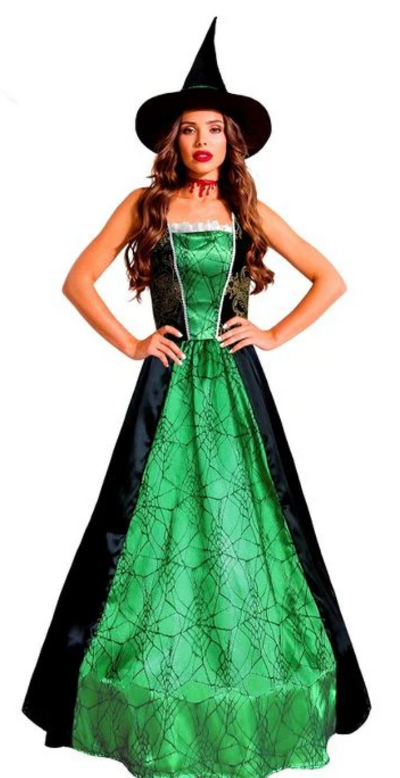 COSTUME - BLACK MAGIC SORCERESS (LARGE)
