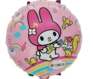 STANDARD Foil 45CM - CINNAMOROLL (PINK RAINBOW)