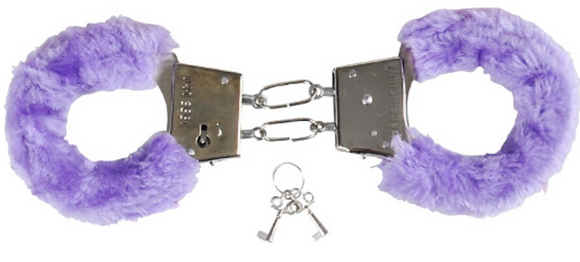 FURRY HANDCUFFS (ASSORTED COLOURS)