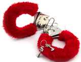 FURRY HANDCUFFS (ASSORTED COLOURS)