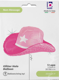 SuperShape Foil - PINK COWBOY HAT