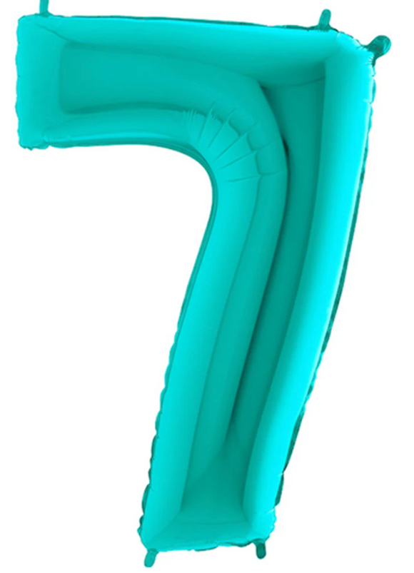 SuperShape Numbers TIFFANY BLUE 7