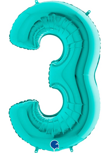 SuperShape Numbers TIFFANY BLUE #3
