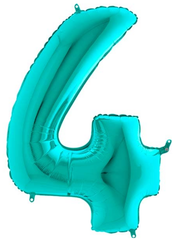 SuperShape Numbers TIFFANY BLUE #4