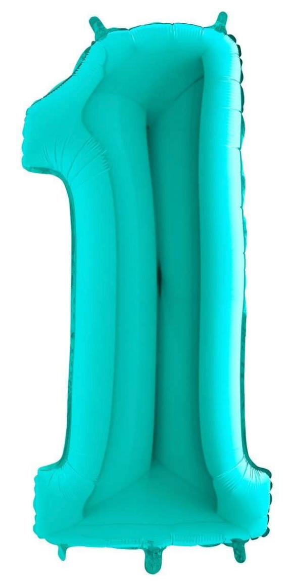SuperShape Numbers TIFFANY BLUE #1