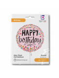 45cm Foil Balloon - HAPPY BIRTHDAY