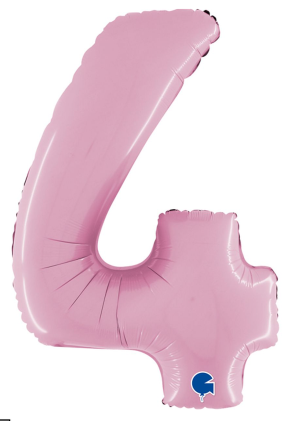 MID Numbers SOFT PINK #4