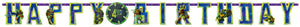 JUMBO LETTER BANNER KIT - TMNT