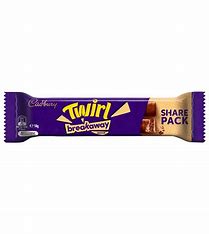 CADBURY TWIRL BREAKAWAY - SHARE 58G