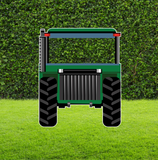 HIRE - Tractor Selfie Cut Out Prop 100cm