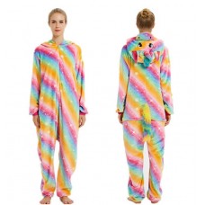 Kids  Onesie - RAINBOW STAR STRIPE  UNICORN