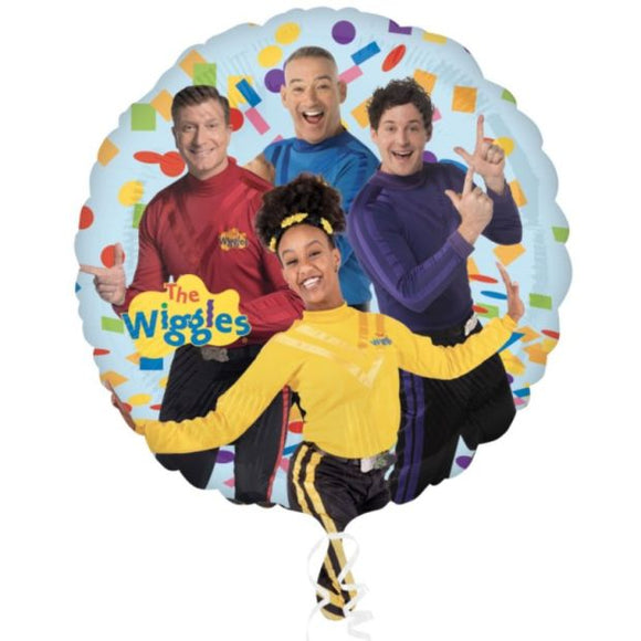 45cm Foil Balloon - WIGGLES (NEW)