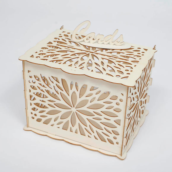 WISHING WELL CARD BOX - STARBURST FLORAL