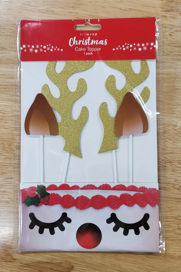 CHRISTMAS CAKE TOPPER