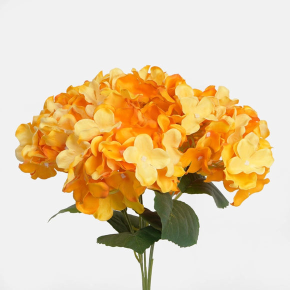 HYDRANGEA BUNCH - AUTUMN ORANGE