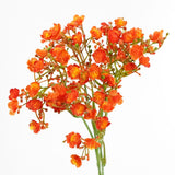 Baby's Breath Spray 5 Stems Orange 46cm