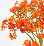 Baby's Breath Spray 5 Stems Orange 46cm