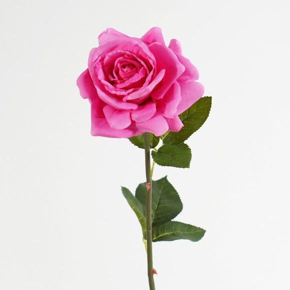 JULIE TEA ROSE STEM - BARBIE PINK
