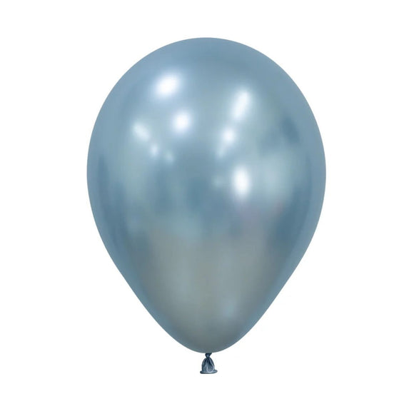 Latex 30cm Balloon - Silk Arctic Blue
