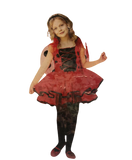 Queen Ladybug Costume Set 7-9 Years