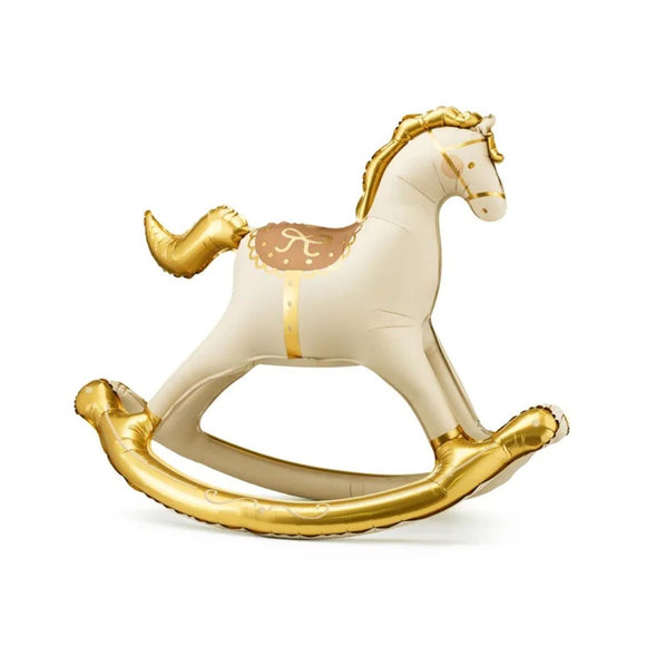 Party Deco Foil Shape - Rocking Horse
