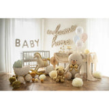 Party Deco Foil Shape Cream Bear 75cm x 84cm