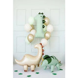 Party Deco Foil 92cm Number 1 Dinosaur