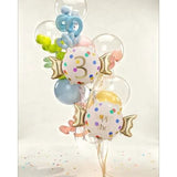 Party Deco Foil Shape Candy Number 3 61cm x 37cm