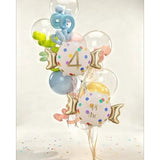 Party Deco Foil Shape Candy Number 4 61cm x 37cm