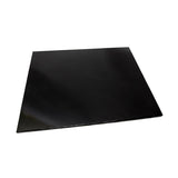 5MM MASONITE CAKE BOARD - SQUARE BLACK 14"