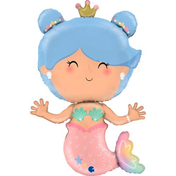 SuperShape Foil - MERMAID Blue Hair