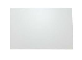 Loyal Masonite White 18x14in Rectangle Cake Board